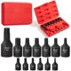 thumbnail image 1 of Juego de enchufes Bates Impact Torx Bit, 13 piezas T10-T60 1/4, 3/8 y 1/2, 1 of 6