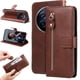 thumbnail image 1 of Funda con Cremallera para Realme 12 Pro Plus , Carcasa Cartera de Cuero PU con Soporte y Tarjetero, 1 of 6