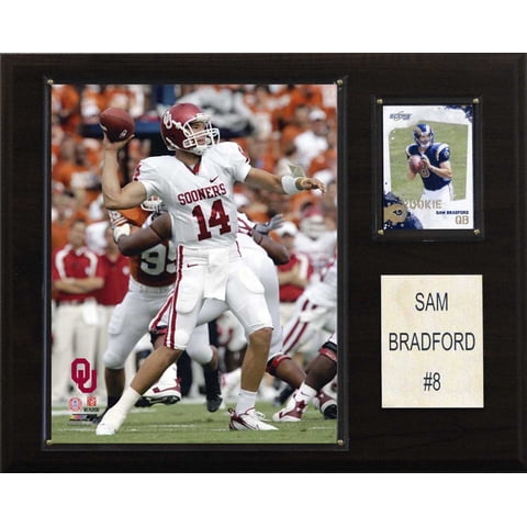 Placa De Jugador C&I Collectables Ncaa Football Sam Bradford