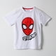 thumbnail image 1 of Polera Manga Corta Niño Mesa Blanco Spiderman Marvel, 1 of 4