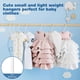 thumbnail image 5 of Baby Hangers 60 Unidades Plástico Blanco Para Armario, 5 of 7