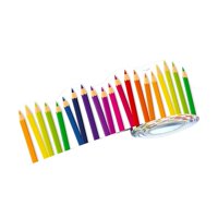Magideal - Pegatina Con Patrón De Lápiz, Decoración Artesanal, Calcomanías De Lápiz Coloridas, Tablón De Anuncios Resistente Al Desgaste, Bordes Multiusos Para V 76 Cm X 5 M