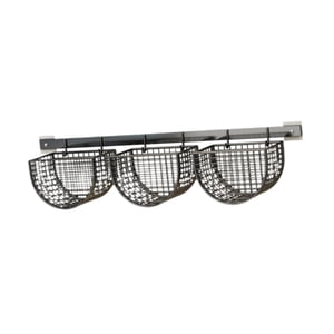 Magideal - Cesta De Pared Colgante Guardián, Ahorro De Espacio, Cesta De Almacenamiento Contenedor De Ajo De Jengibre Para Restaurante Dormitorio De Comedor Para Negro