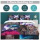 thumbnail image 5 of Yamato Bed Duvet Cover Funny Anime Cartoon Bedding Sets Lightweight 3 Piece Comforter Sets, 5 of 5
