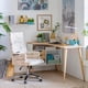 thumbnail image 2 of Escritorio en L cajones 145x81x75.8cm Chic Home, 2 of 3