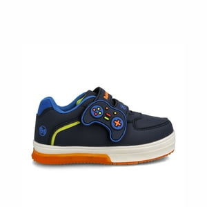 Zapatilla Niño Bubblegummers Neon Azul Marino