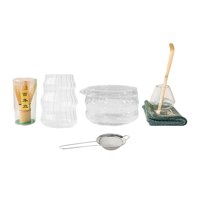 Magideal - Juego De 7 Piezas De Té Matcha Ceremonial Japonés, Accesorios Para Del Té, Cucharilla, Batidor Y Pala, Soporte Para Batidor, Cuenco Para