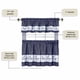 thumbnail image 5 of Juego de cortinas para ventana ACHIM Tier and Valance Live Love Laugh, 5 of 6