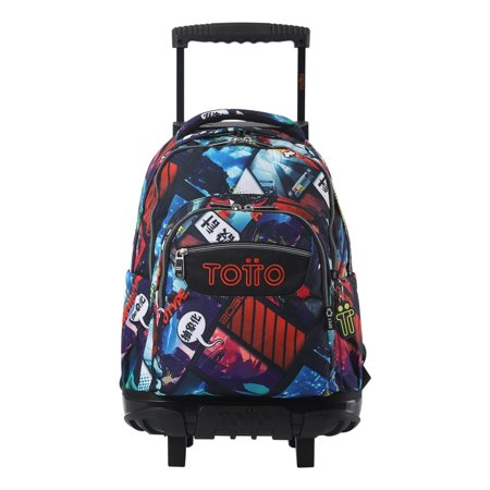 Mochila Urbana Notebook Escolar Ruedas Totto Classic Niño