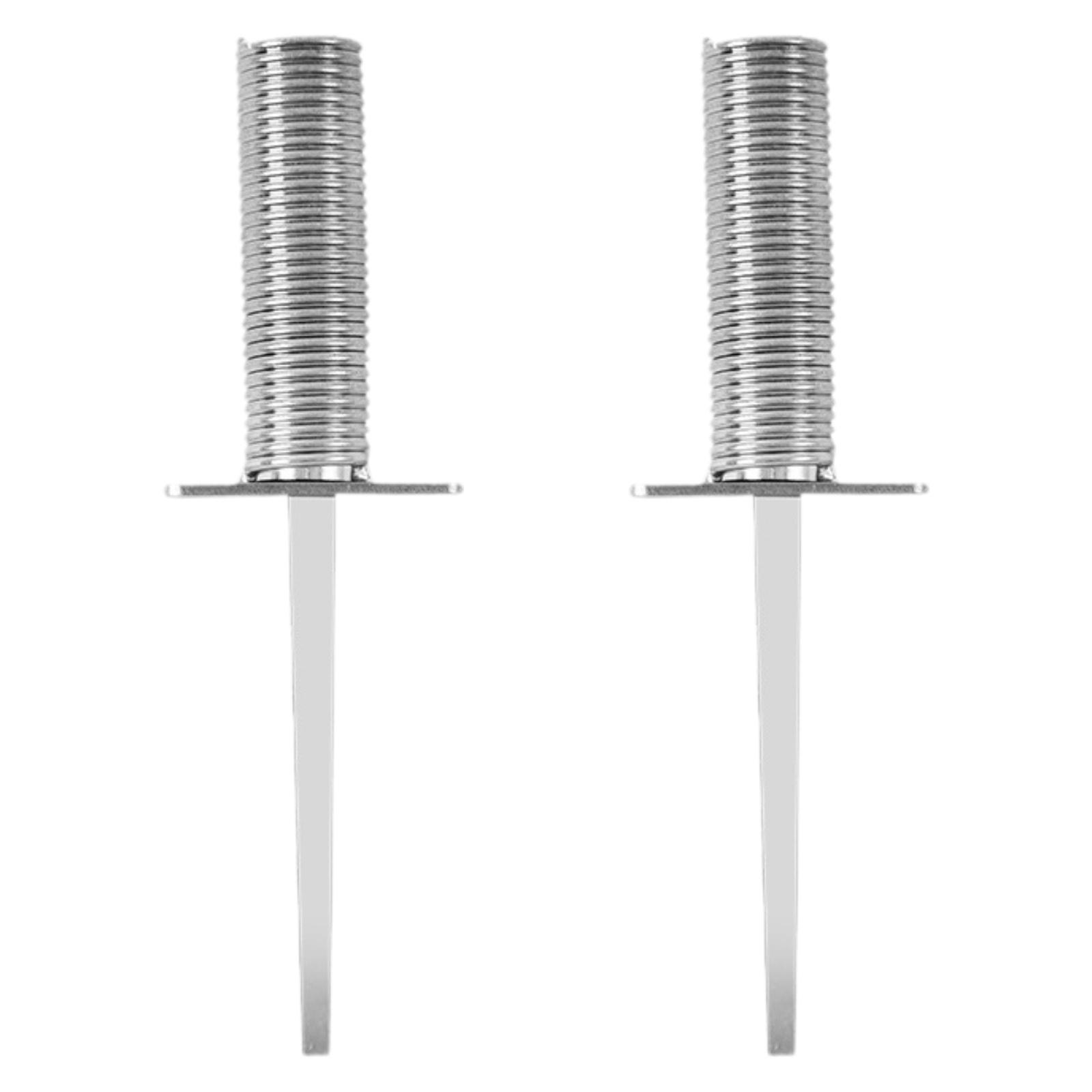 Ioensy - 2Pcs Soccer Stake Ground For Flag Corner Multifunción Para La Competencia De Juegos