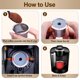 thumbnail image 5 of Filtro de café reutilizable RETHONE de acero inoxidable K Cup, paquete de 2, 5 of 8