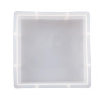 Bothyi - Molde De Silicona Molde De Fundición De Resina Epoxi Cuadrado De Flores Secas