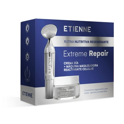 Extreme Repair Día 50G + Masajeador Facial 50 Ml Etienne
