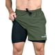 thumbnail image 2 of Eco Short Deportivo Doble Capa 2 en 1 perfect Army Konko, 2 of 2