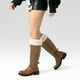 thumbnail image 3 of Bota Larga Mujer Moda Gamuza Con Felpa Vintage Weide CZY601, 3 of 11