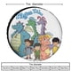 thumbnail image 2 of Cuentos de dragones Funda para neumático de repuesto de tela Oxford - Tela Oxford 71CM, 2 of 6