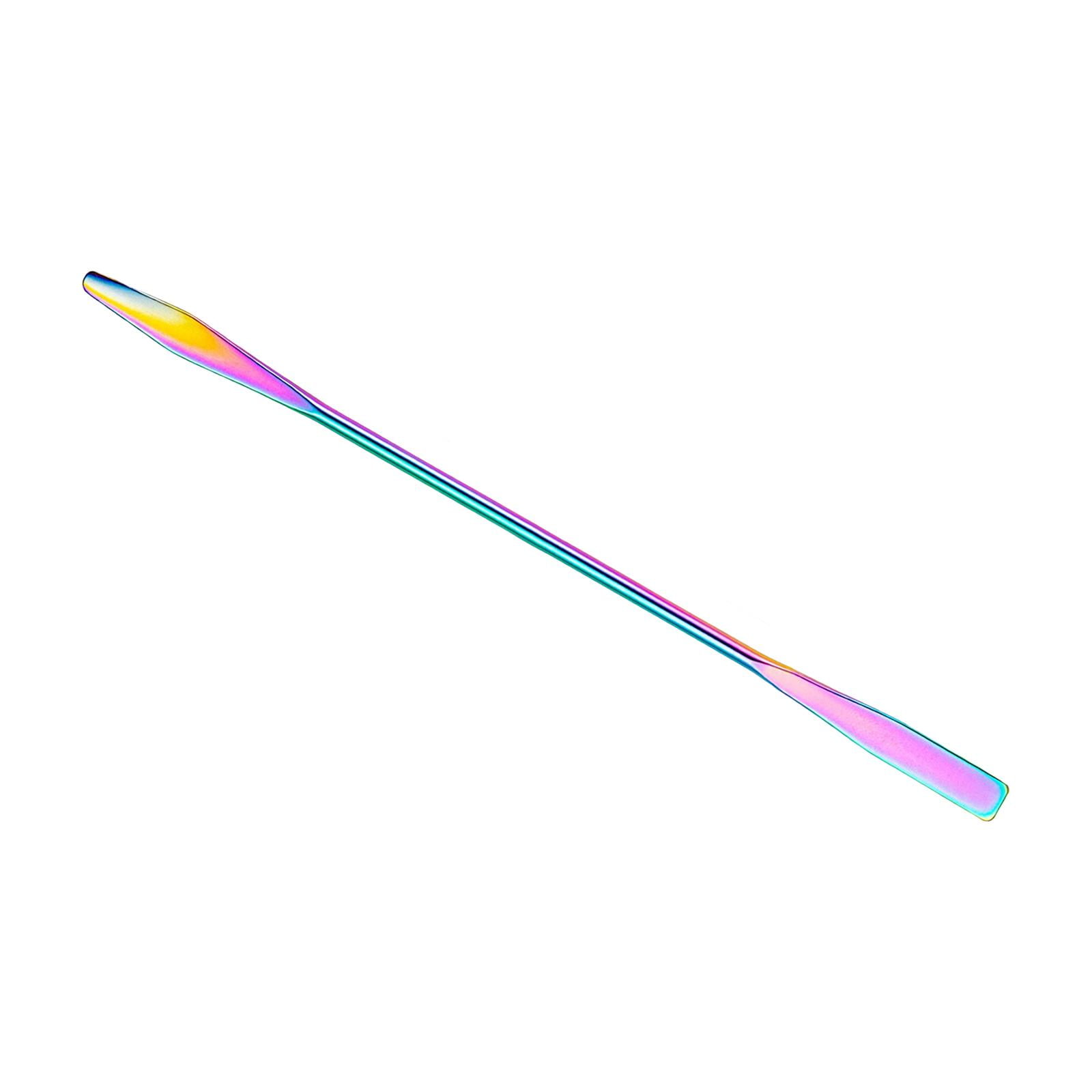 Magideal - Herramienta De Mezcla De Paleta De Maquillaje Acrílico, Paleta De Mezcla De Crema De Color De Salón De Belleza Para Arte De Uñas, Lápiz Labial, Base, Espátula