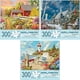 thumbnail image 1 of Juego económico de piezas y piezas de rompecabezas, 3 x 300 piezas, para adultos, 1 of 9
