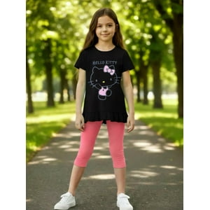 Conjunto Niña Hello Kitty Negro 14