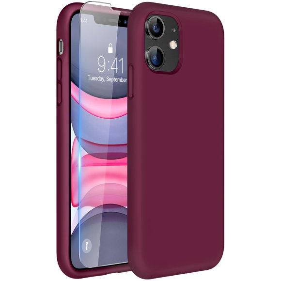 Funda Miracase diseñada para iPhone 11 con protector de pantalla