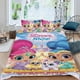 thumbnail image 2 of Shimmer y Shine Conjunto de sábanas temático, trío de piezas, cómodo y amigable con la piel, diseño único, regalo de decoración para el hogar para familiares, amigos y fans,140cm *210cm, 2 of 6