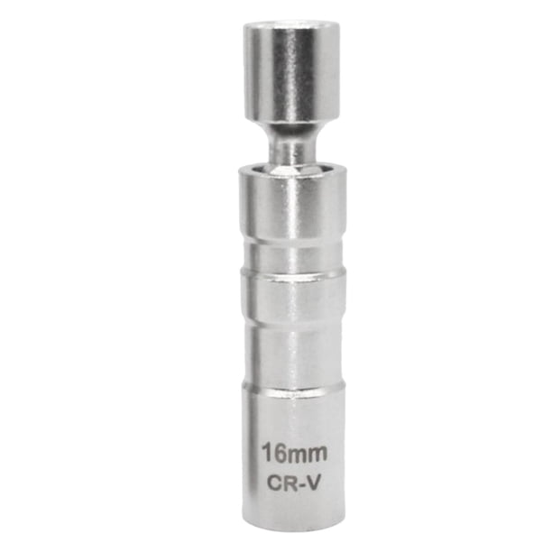 Enchufe de bujía de junta magnética de pared delgada/a prueba de herrumbre/quitar e instalar/herramienta de extracción de llave Universal de material acero al 16 mm