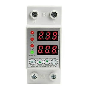 Soliot - Relé Protección Sobre Bajo Voltaje Ajustable 220V Monofásico