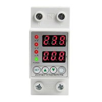 Soliot - Relé Protección Sobre Bajo Voltaje Ajustable 220V Monofásico