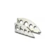 thumbnail image 1 of Soporte para repisa Matisse Blanco 18cm, 1 of 2