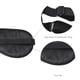 thumbnail image 4 of Antifaz para dormir NMM Global de seda de morera negro, 4 of 7