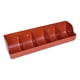 thumbnail image 3 of Comedero Para Lechones, Comedero Para Cría De Aves De Corral, Accesorios Para Cría De Animales, 5 Ranuras, Rojo, 3 of 5
