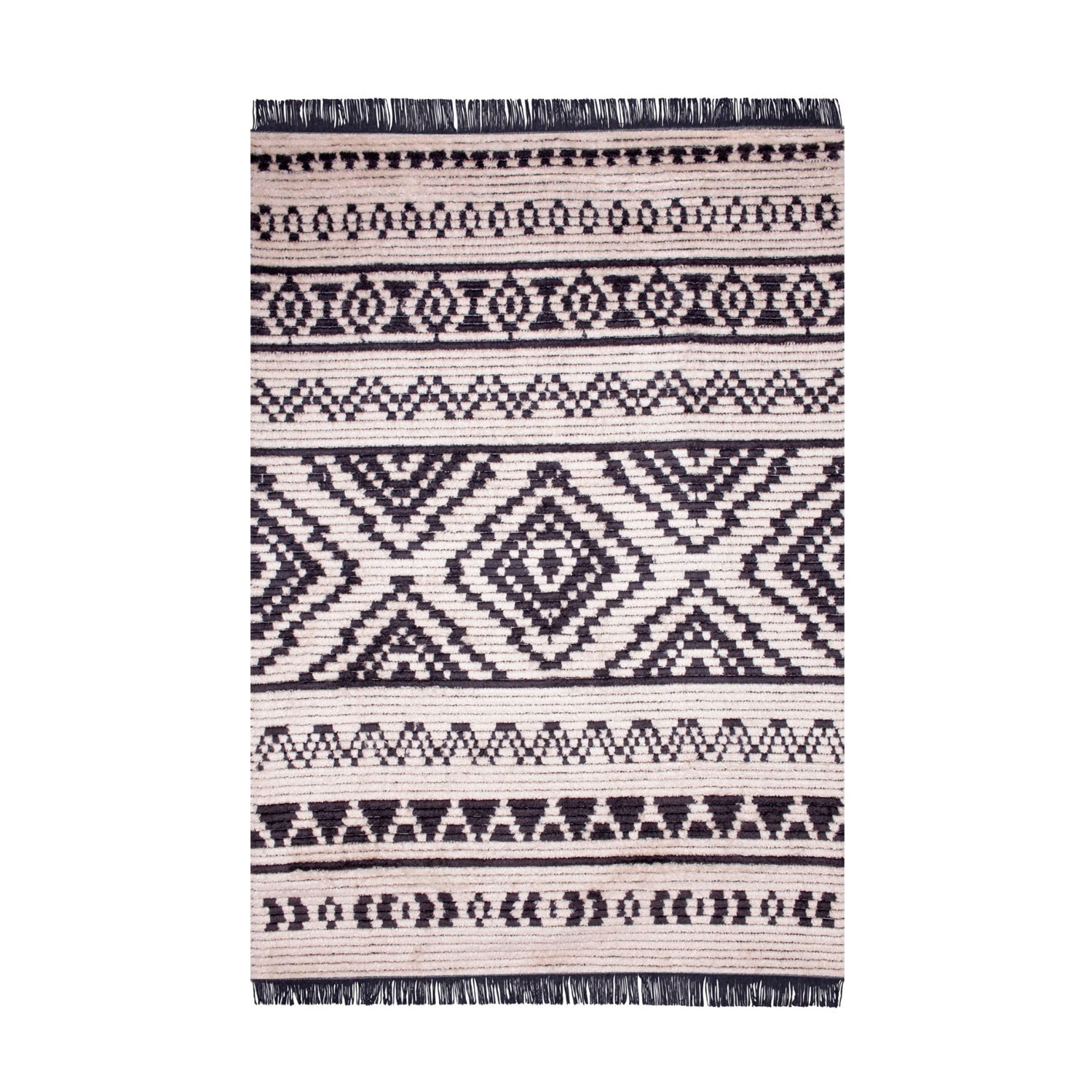 Dib - Alfombra Mystique 200x290 Beige/gris