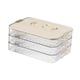 thumbnail image 1 of Bandeja Organizadora Para Conservar Alimentos De 3 Capas Para Bollos, Fideos Y Galletas Al Vapor., 1 of 5