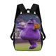 thumbnail image 1 of Grimace-theme Backpack, Campus style schoolbag Bookbag with Adjustable Shoulder Straps And Large Zip Compartment, Unisex Travel Bags., 1 of 6