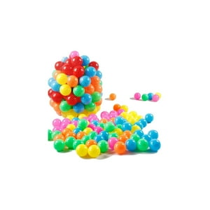 Genérico - Malla De 50 Pelotas Plásticas De Colores