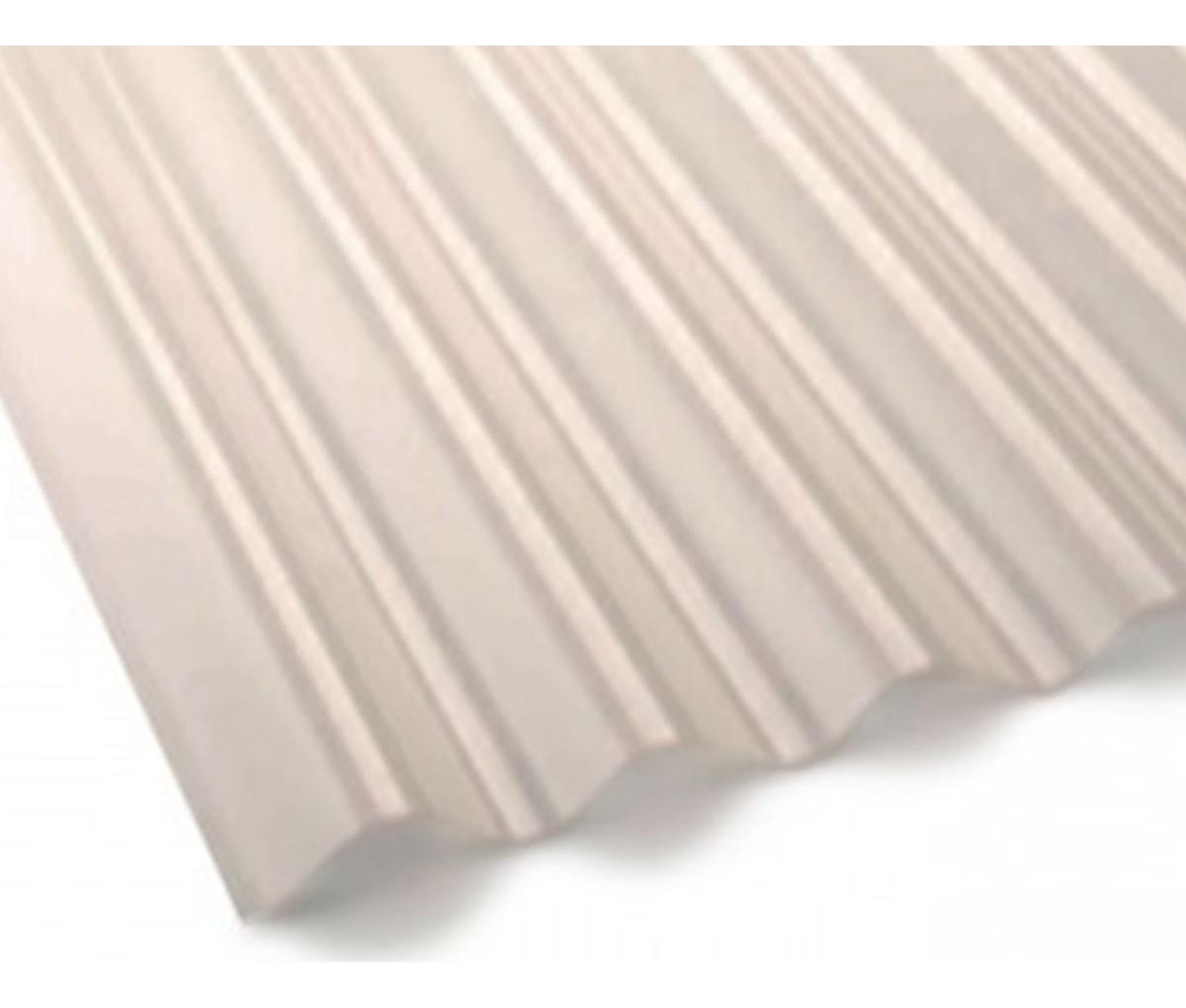 Policarbonato Ondulado 0,7Mm Bronce 0,81X3,5 Mts Dvp