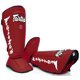 thumbnail image 5 of Espinilleras Fairtex SP7 Muay Thai para hombre, mujer y niños, color rojo XL, 5 of 6