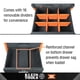 thumbnail image 4 of Caja de herramientas ModBox con dos cajones con compartimentos de almacenamiento ajustables, 4 of 9