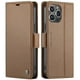 thumbnail image 1 of CaseMe tipo cartera iPhone 15 Pro con cierre magnético, RFID, tarjetero, soporte, carga inalámbrica, 1 of 5