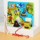 thumbnail image 1 of Infant And Young Children Fishing Toys Rope Puzzle Puzzle Early Education Baby Beaded Toy Farm Animal Transport Puzzle Three-in-one, 1 of 5