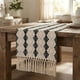 thumbnail image 2 of Mantel Camino De Mesa Rectangular Yute Rombo 180x30cm negro, 2 of 2
