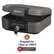thumbnail image 3 of Caja fuerte SentrySafe CFW20201, 8 L, ignífuga, impermeable, con llave, 3 of 6