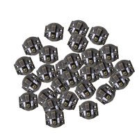 Bothyi - 50 Uds. Cerraduras De Cerrojo Resistentes Pestillos De Cierre De Caja De Madera Para Caja De Baratijas De Bronce