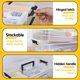 thumbnail image 4 of Caja de almacenamiento TERGOO 35x26x19 cm negra de 2 capas, 4 of 6