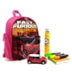 thumbnail image 3 of Rápidos y Furiosos Mochila Escolar para Niños y Niñas, Mochila Infantil Ligera de Alta Calidad, Grande y Duradera ROSA, 3 of 6