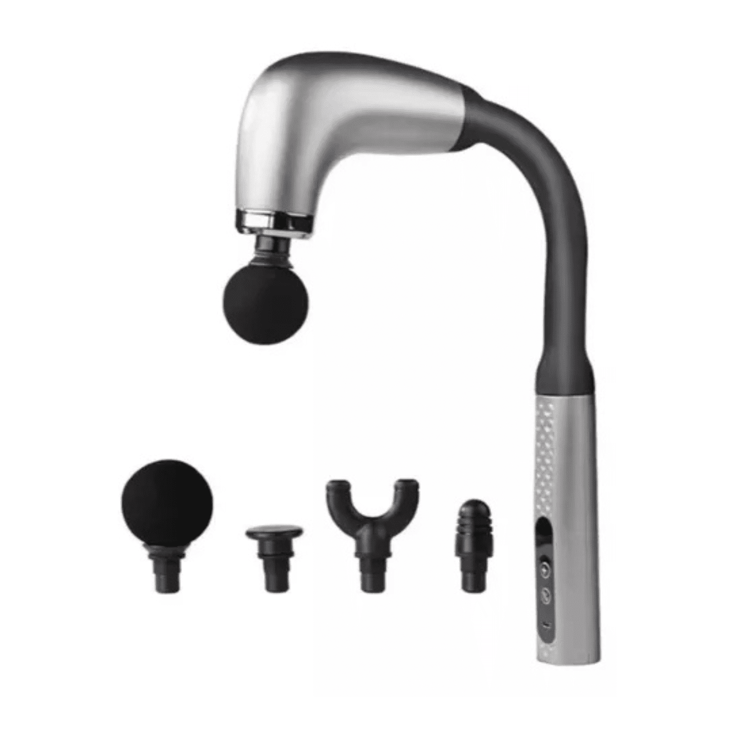 Click Ventas - Pistola De Masajes Descontracturante Gun Gris