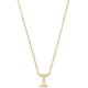 thumbnail image 1 of Collar Kendra Scott Letra I In Gold, 1 of 2