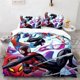 thumbnail image 1 of Duvet Cover Cool Spider-Man Bedding Set Miles Morales 3D Duvet Cover Pillowcase Gift Kids Adult Room Decor Special Multi Size, 1 of 5