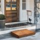 thumbnail image 4 of Taburete Koretech de madera para interiores y exteriores, 9 cm de altura, roble, 4 of 6