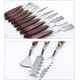 thumbnail image 3 of Palette Knife, Stainless Steel Spatulas Set Pintura Palette Knives Arte Herramientas Set fo FX Special Effects in Oil Pintura o Acrylic Mixing Paints, 3 of 6
